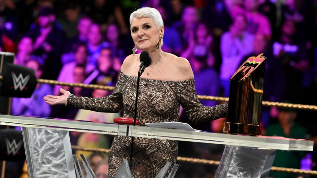 Sue Aitchison WWE Hall Of Fame 2019 Warrior Award