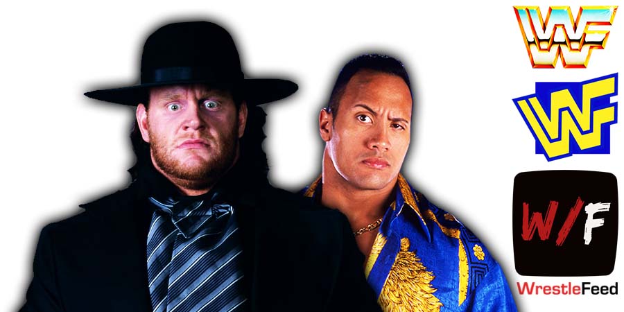 The Undertaker And The Rock WWF Article Pic 1 WrestleFeed App