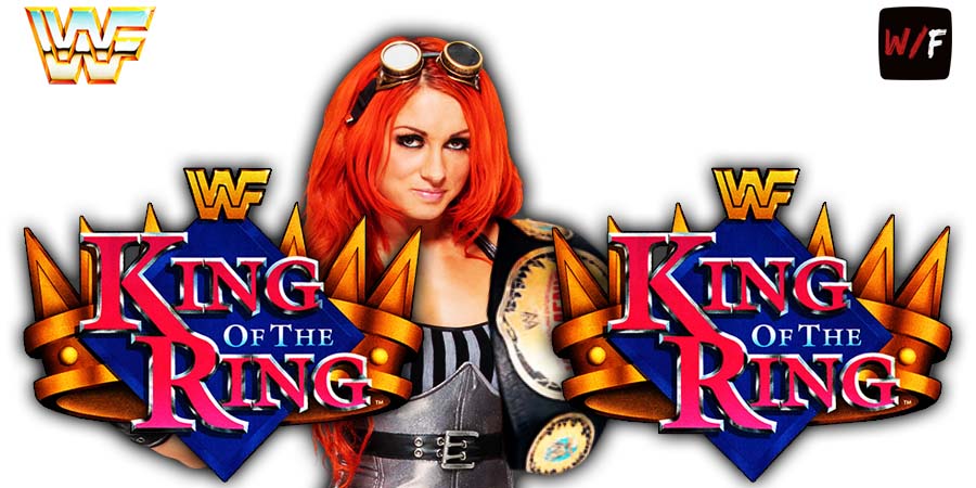 Becky Lynch King Of The Ring WWE 3 WrestleFeed App