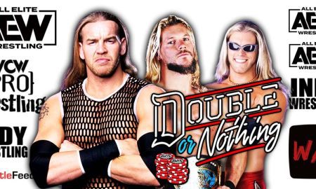 Christian Cage Chris Jericho Y2J Edge Adam Copeland AEW Double Or Nothing PPV All Elite Wrestling WrestleFeed App