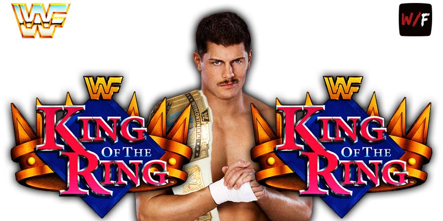 Cody Rhodes King Of The Ring 3 WWE PPV WrestleFeed App