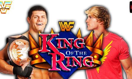 Cody Rhodes Vs Logan Paul King Of The Ring 2024 WWE PLE 1 WrestleFeed App