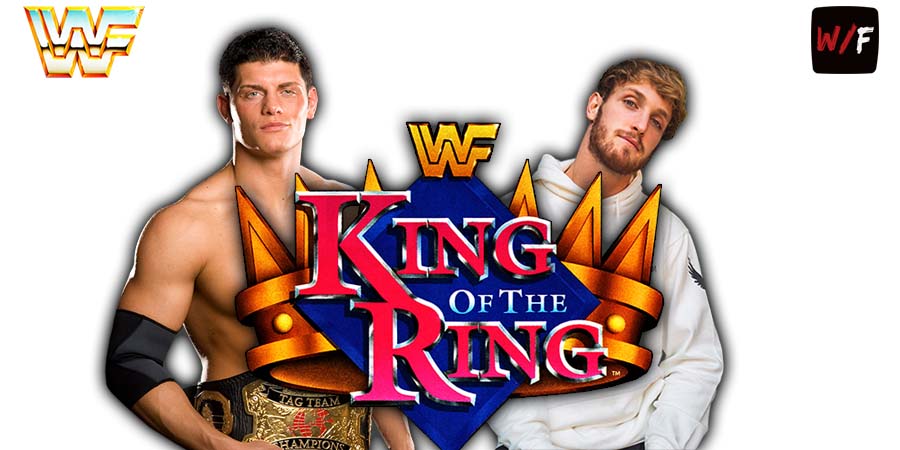 Cody Rhodes Vs Logan Paul King Of The Ring 2024 WWE PLE 2 WrestleFeed App