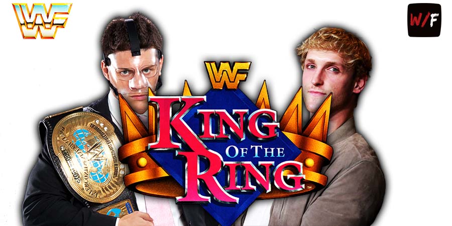 Cody Rhodes Vs Logan Paul King Of The Ring 2024 WWE PLE 3 WrestleFeed App