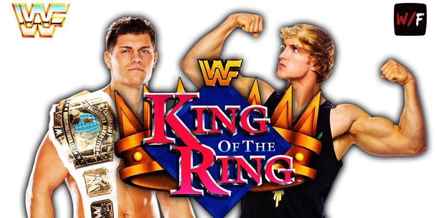Cody Rhodes Vs Logan Paul King Of The Ring 2024 WWE PLE 4 WrestleFeed App