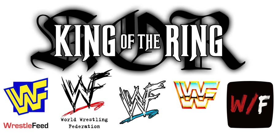 King Of The Ring Logo WWE WWF 3 WrestleFeed App