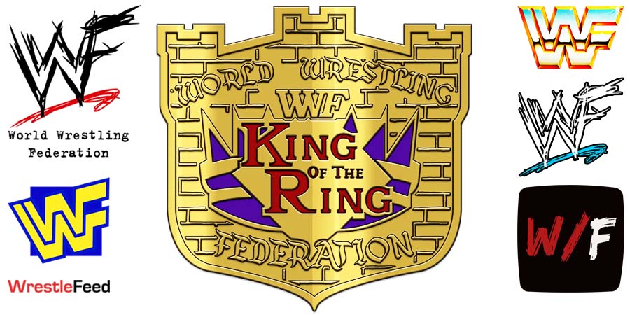 King Of The Ring Logo WWE WWF 4 WrestleFeed App