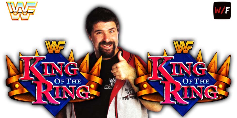 Mick Foley King Of The Ring 1 WWE PPV WrestleFeed App