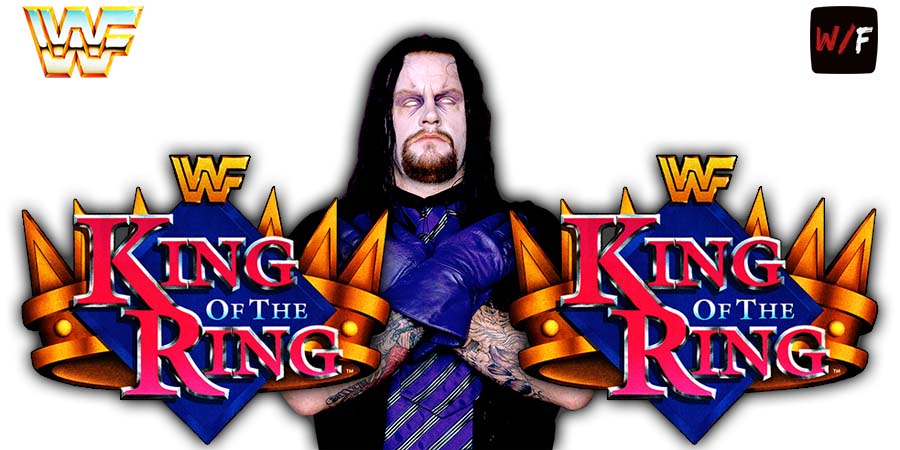 The Undertaker King Of The Ring 2 WWE PPV WrestleFeed App