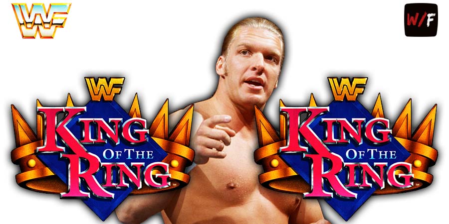 Triple H King Of The Ring 1 WWE PPV WrestleFeed App