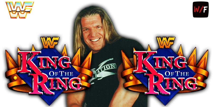Triple H King Of The Ring 3 WWE PPV WrestleFeed App