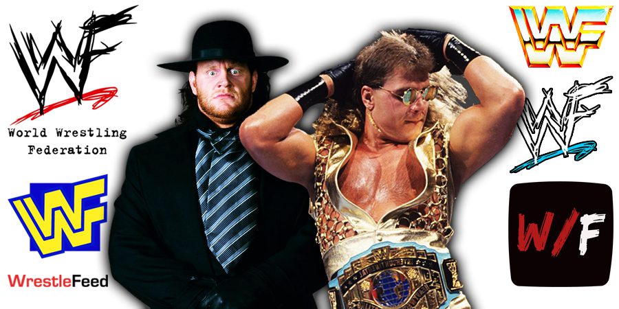 Undertaker And Shawn Michaels WWF Article Pic 1 WrestleFeed App