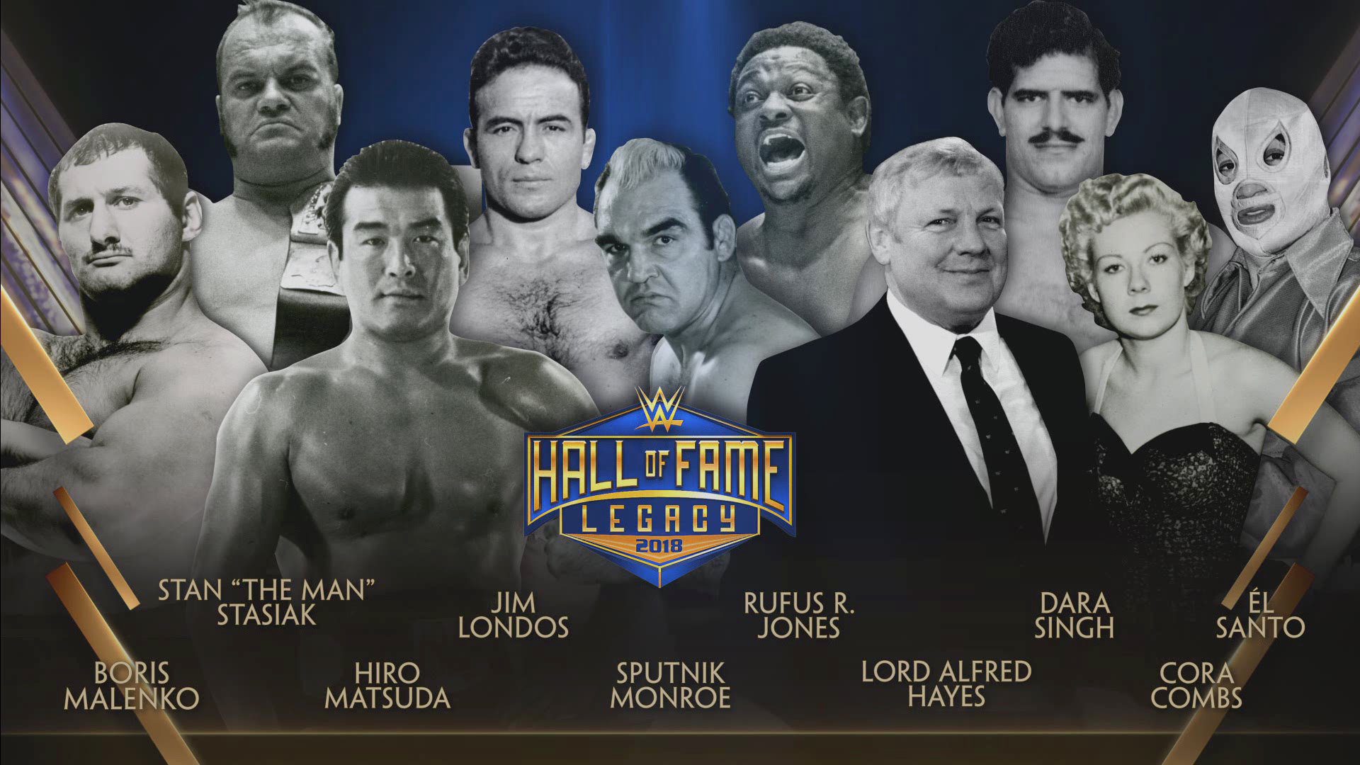 WWE Hall Of Fame 2018 Legacy Wing Inductees