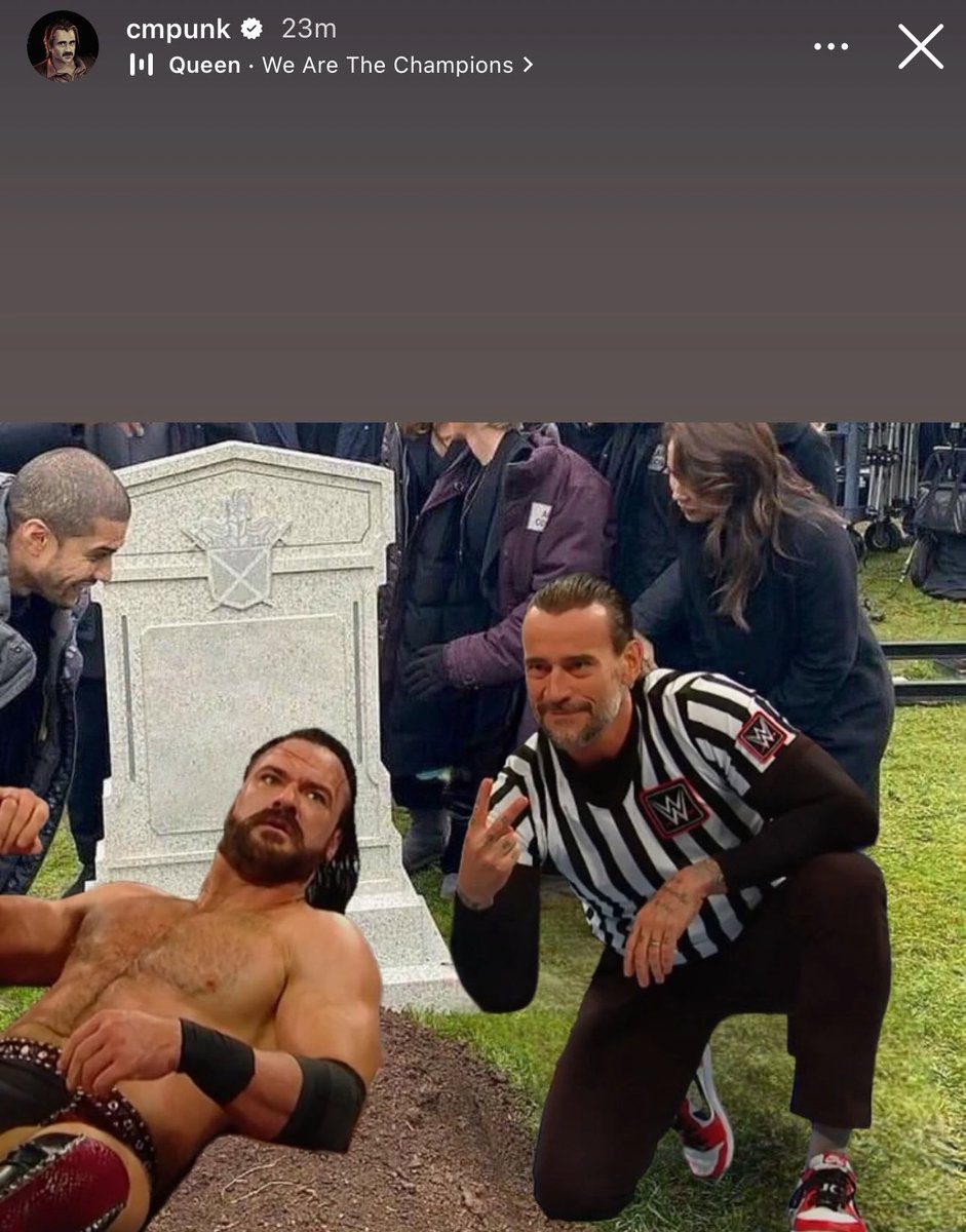 CM Punk Mocks Drew McIntyre With Meme After WWE Clash At The Castle 2024