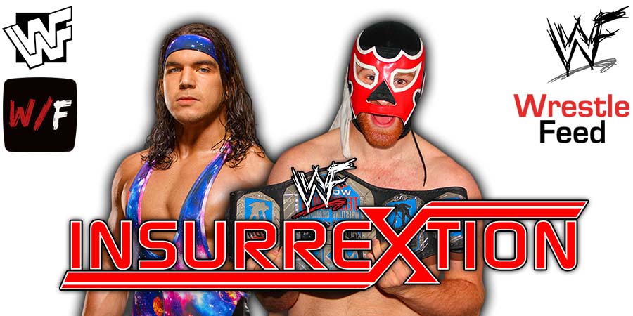 Chad Gable Vs Sami Zayn 2 Clash at the Castle 2024 Scotland Insurrextion WWE WrestleFeed App