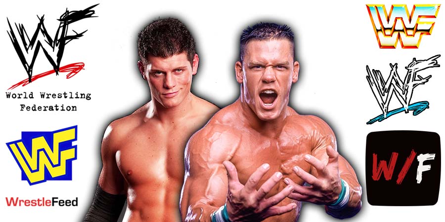 Cody Rhodes And John Cena Article Pic WWE WrestleFeed App