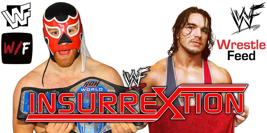 Sami Zayn Vs Chad Gable 1 Clash at the Castle 2024 Scotland Insurrextion WWE WrestleFeed App