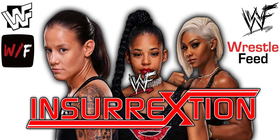 Triple Threat Women's Tag Team Match 2 Clash at the Castle 2024 Scotland Insurrextion WWE WrestleFeed App