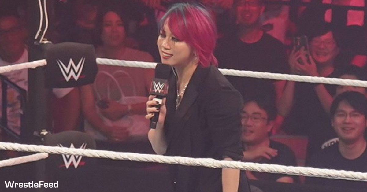 Asuka Promo WWE Live Event Osaka Japan July 25 2024 WrestleFeed App