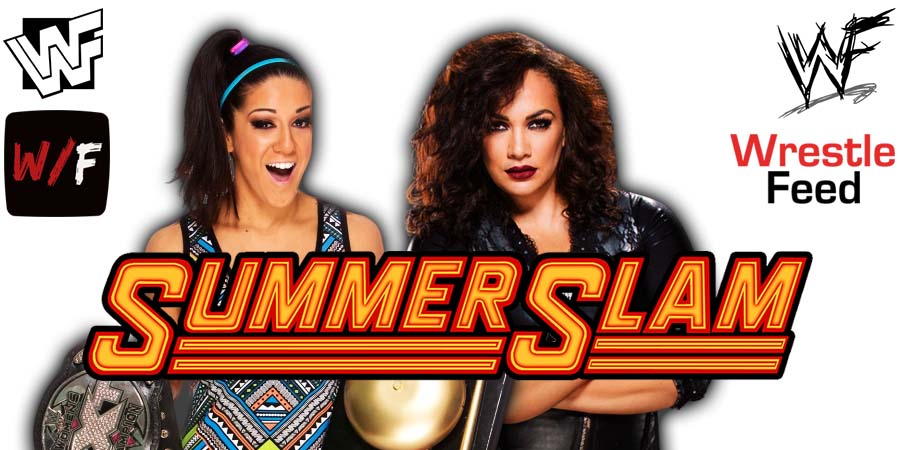 Bayley Vs Nia Jax SummerSlam 3 WWE 2024 PLE WrestleFeed App