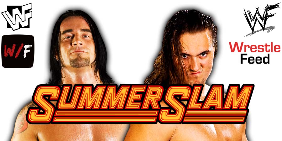 CM Punk Vs Drew McIntyre SummerSlam 3 WWE 2024 PLE WrestleFeed App