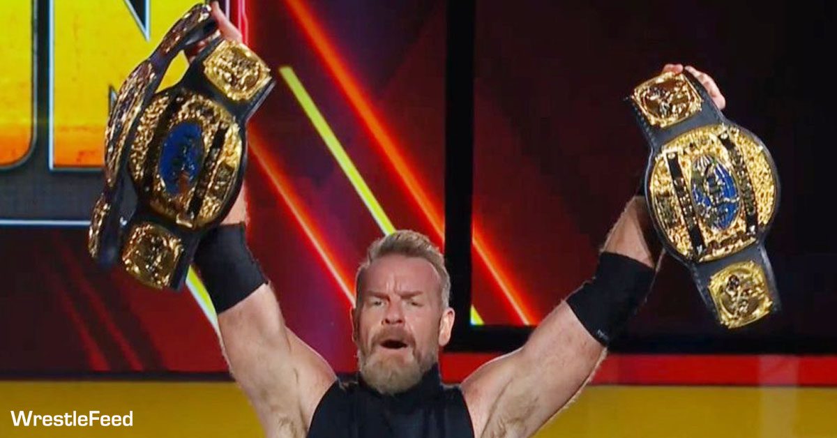 Christian Cage AEW World Trios Champion Collision July 20 2024 WrestleFeed App