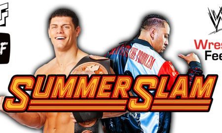 Cody Rhodes Vs Solo Sikoa SummerSlam 1 WWE 2024 PLE WrestleFeed App