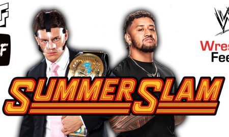 Cody Rhodes Vs Solo Sikoa SummerSlam 2 WWE 2024 PLE WrestleFeed App