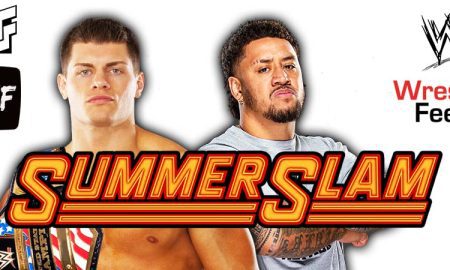 Cody Rhodes Vs Solo Sikoa SummerSlam 3 WWE 2024 PLE WrestleFeed App