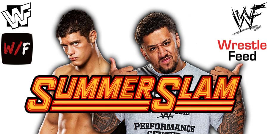 Cody Rhodes Vs Solo Sikoa SummerSlam 6 WWE 2024 PLE WrestleFeed App