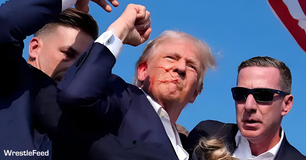 Donald Trump Shot WrestleFeed App