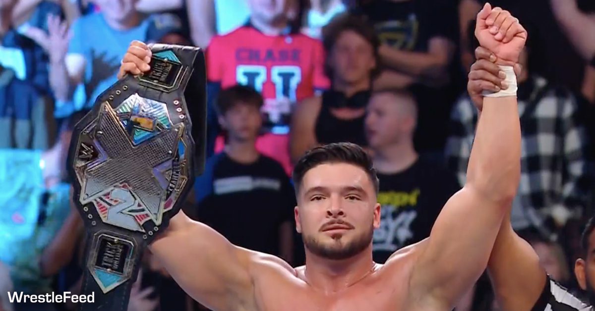 Ethan Page Wins The NXT Championship At Heatwave 2024 WrestleFeed App