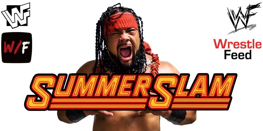 Jacob Fatu SummerSlam 1 WWE WrestleFeed App