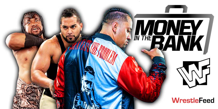 Jacob Fatu Tonga Loa Solo Sikoa Bloodline Money In The Bank MITB 2024 WrestleFeed App