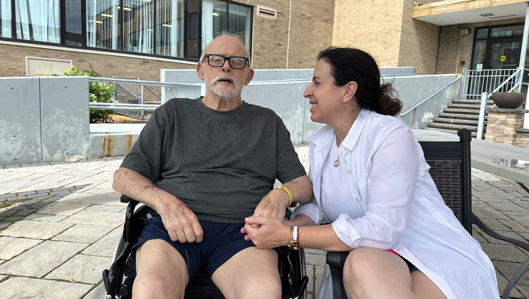 Kevin Sullivan Old Age Hospitalized Wheelchair July 2024