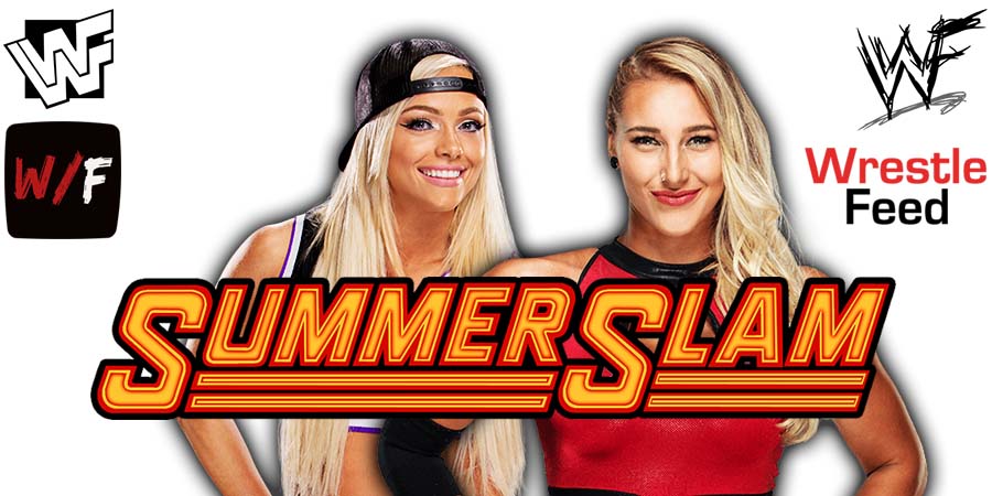 Liv Morgan Vs Rhea Ripley SummerSlam 3 WWE 2024 PLE WrestleFeed App