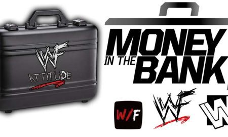 Money In The Bank Logo Briefcase Suitcase 1 WrestleFeed App