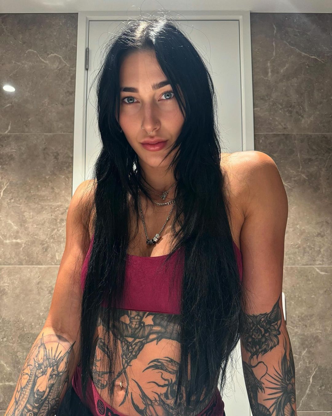 Rhea Ripley Long Hair July 2024