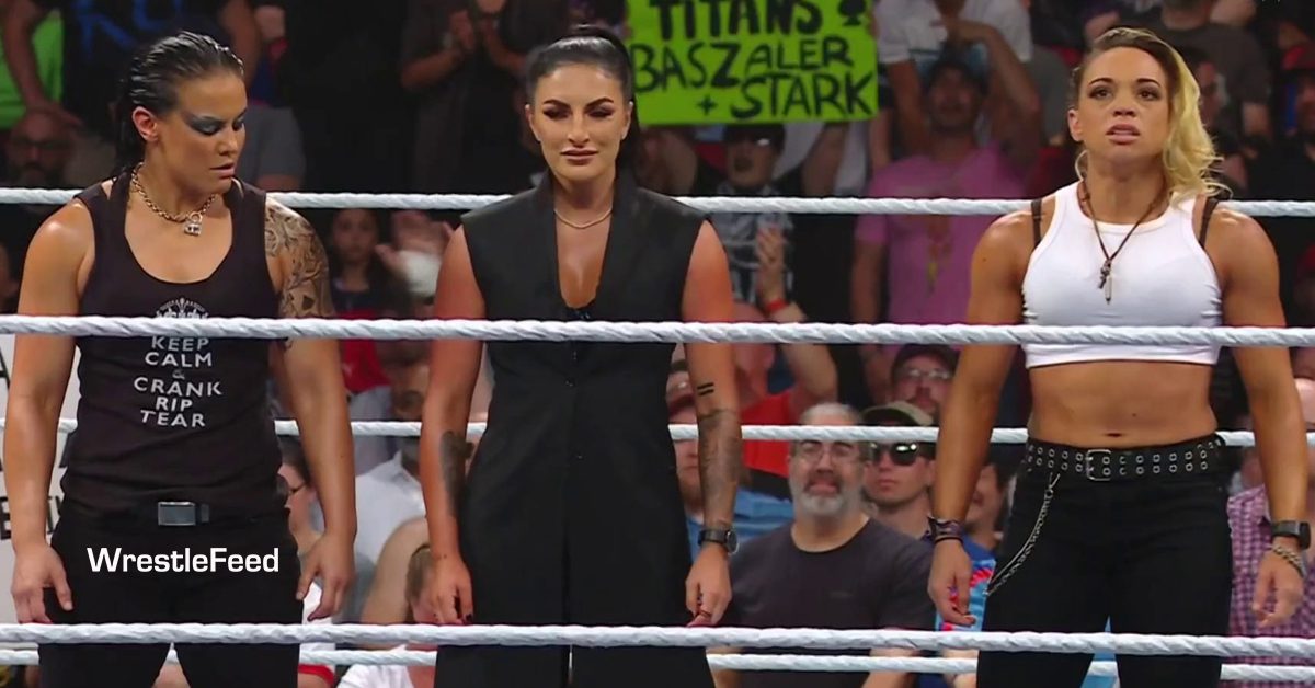 Shayna Baszler Sonya Deville Zoey Stark WWE RAW July 8 2024 WrestleFeed App