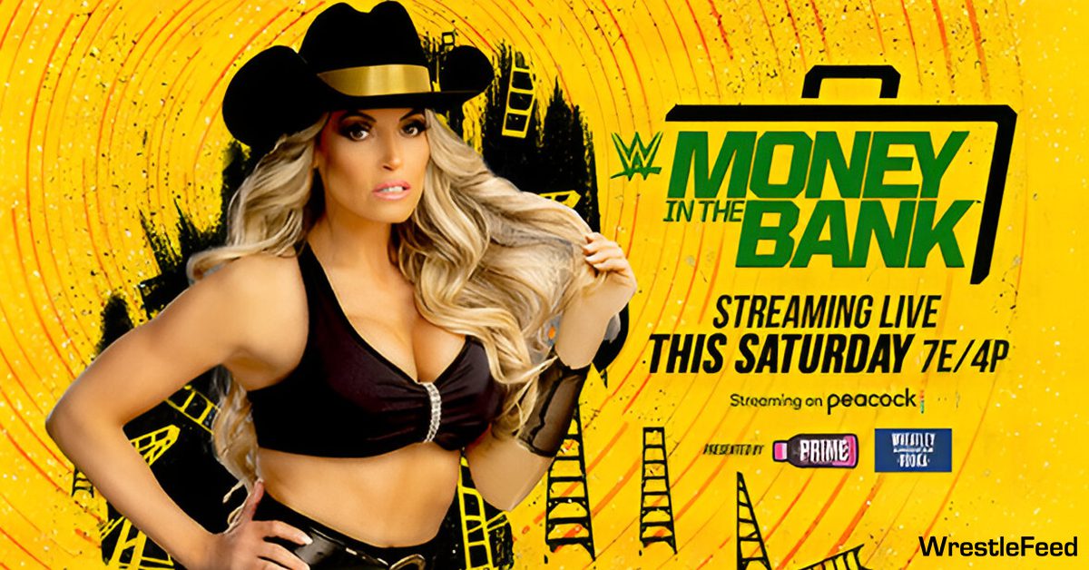Trish Stratus Boobs Breasts Tits WWE Money In The Bank 2024 Host WrestleFeed App