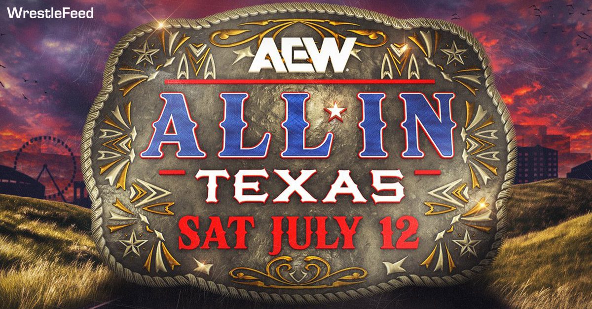 AEW All In Texas 2025 WrestleFeed App