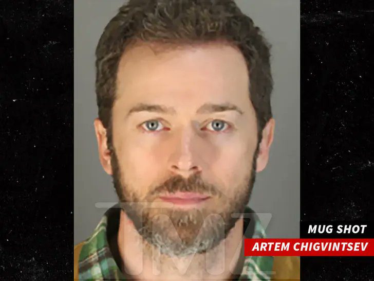 Artem Chigvintsev Arrest Arrested Mugshot Mug Shot August 2024