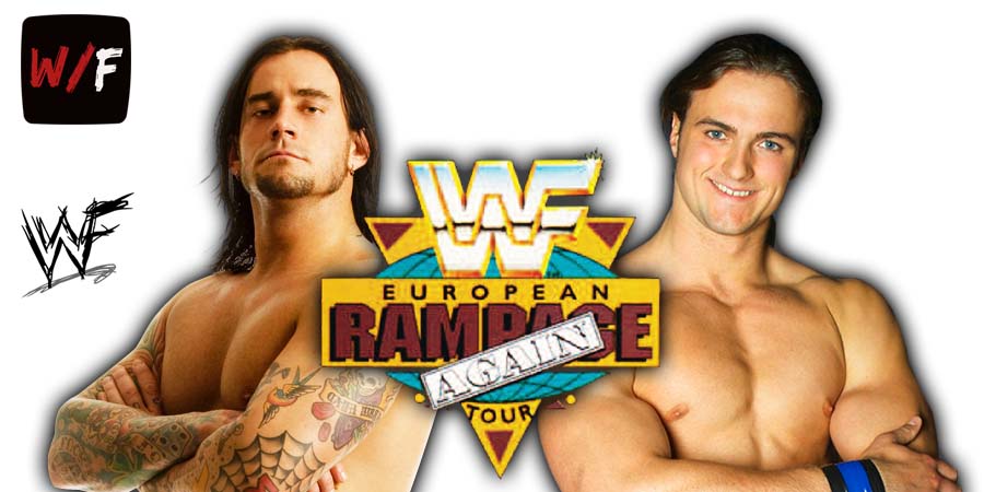 CM Punk Vs Drew McIntyre 1 Bash In Berlin WWE WrestleFeed App