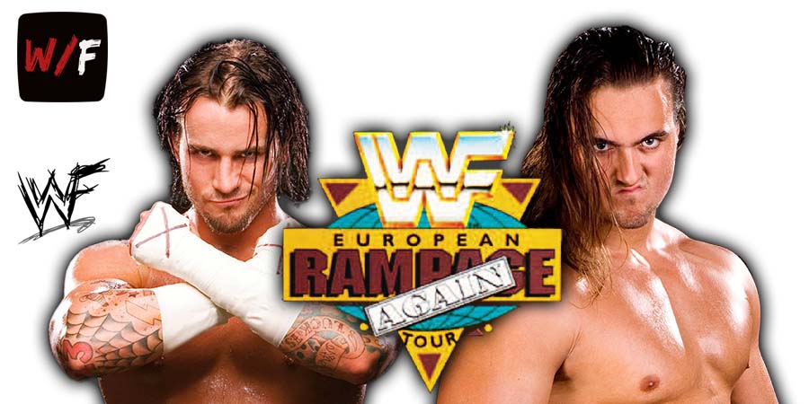 CM Punk Vs Drew McIntyre 3 Bash In Berlin WWE WrestleFeed App