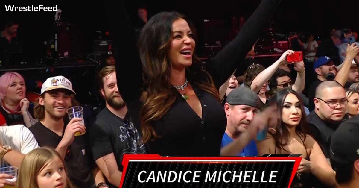 Candice Michelle Returns To WWE RAW August 12 2024 WrestleFeed App