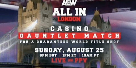 Casino Gauntlet Match AEW All In 2024