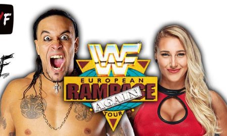 Damian Priest And Rhea Ripley Bash In Berlin WWE WrestleFeed App