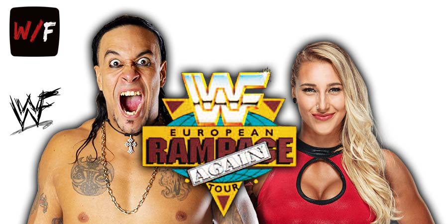 Damian Priest And Rhea Ripley Bash In Berlin WWE WrestleFeed App