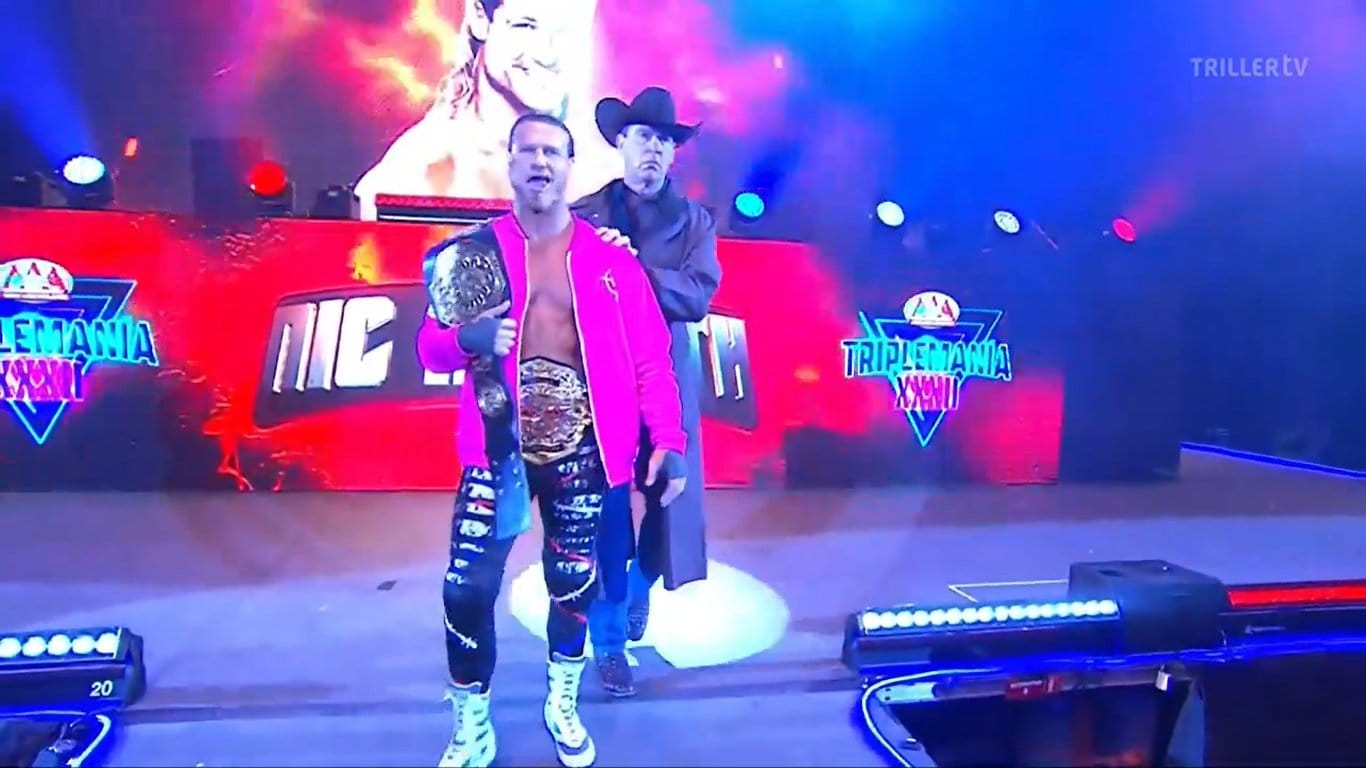 Dolph Ziggler Nic Nemeth JBL AAA TripleMania 32 CDMX