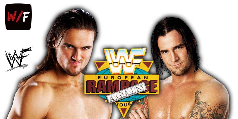 Drew McIntyre Vs CM Punk 5 Bash In Berlin WWE WrestleFeed App